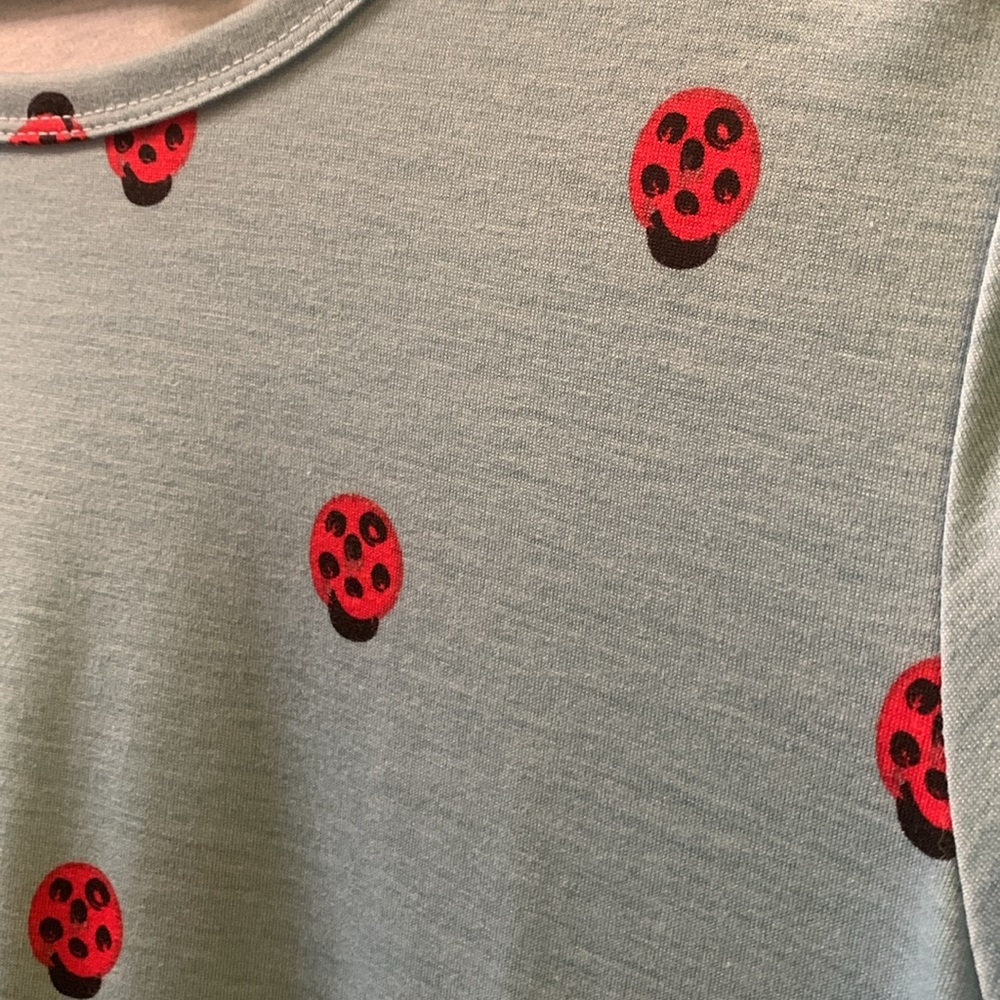 Lularoe Jessie L With Ladybug Print. - image 2